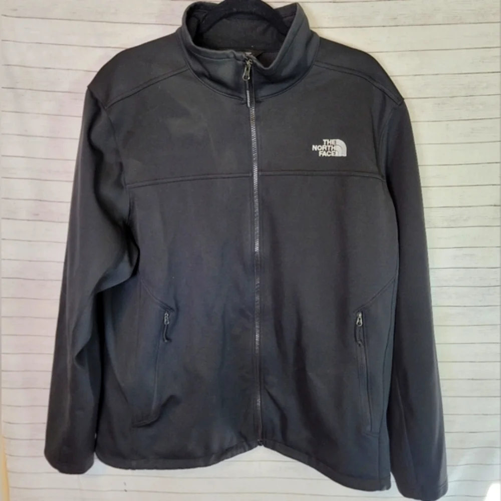 THE NORTH FACE BLACK SHELL JACKET, SZ XL